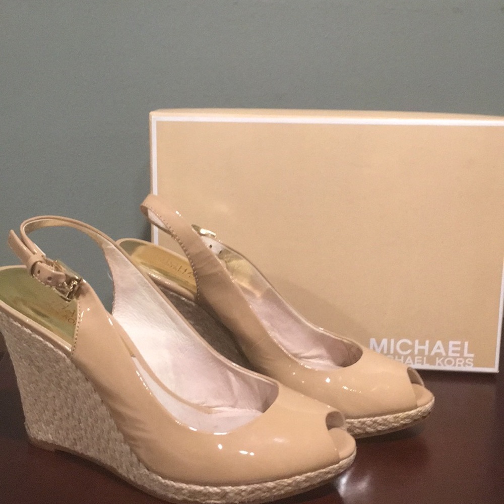 Michael Kors Keegan sling backs - Size 8